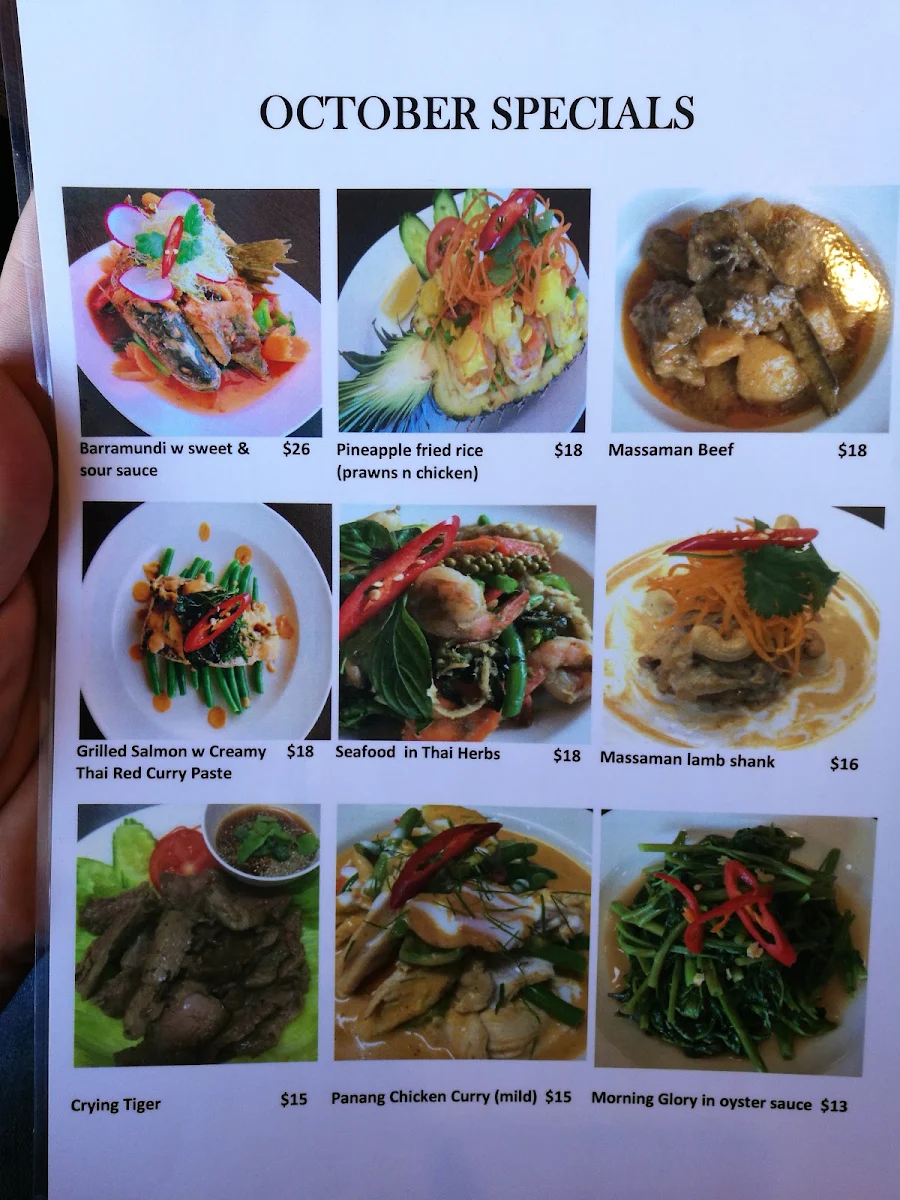 Menu, Pho Time