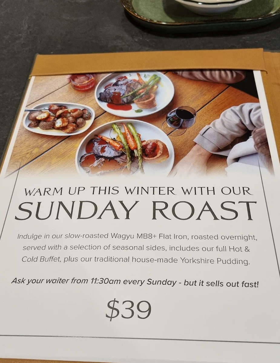 Menu, Logan & Albert Hotel