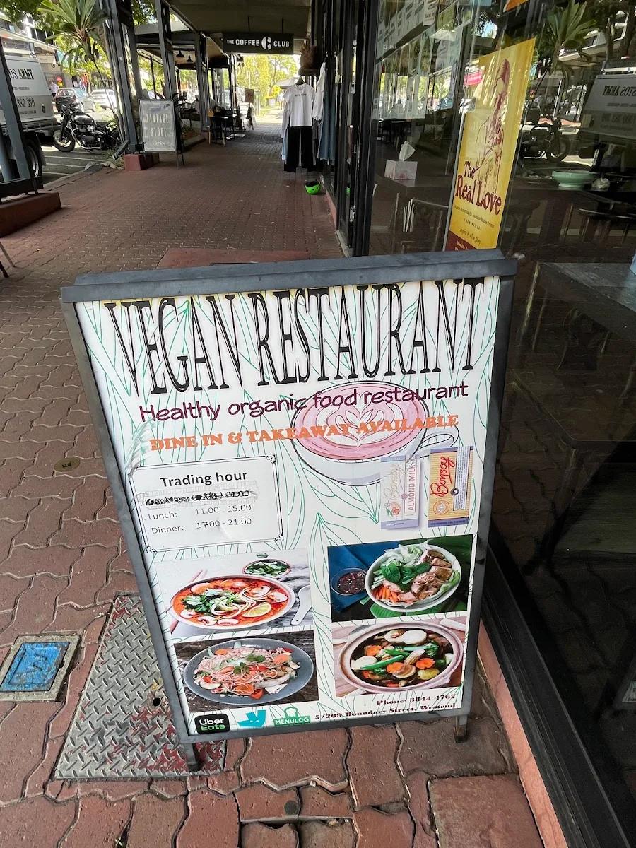 Menu, Vegan Restaurant West End