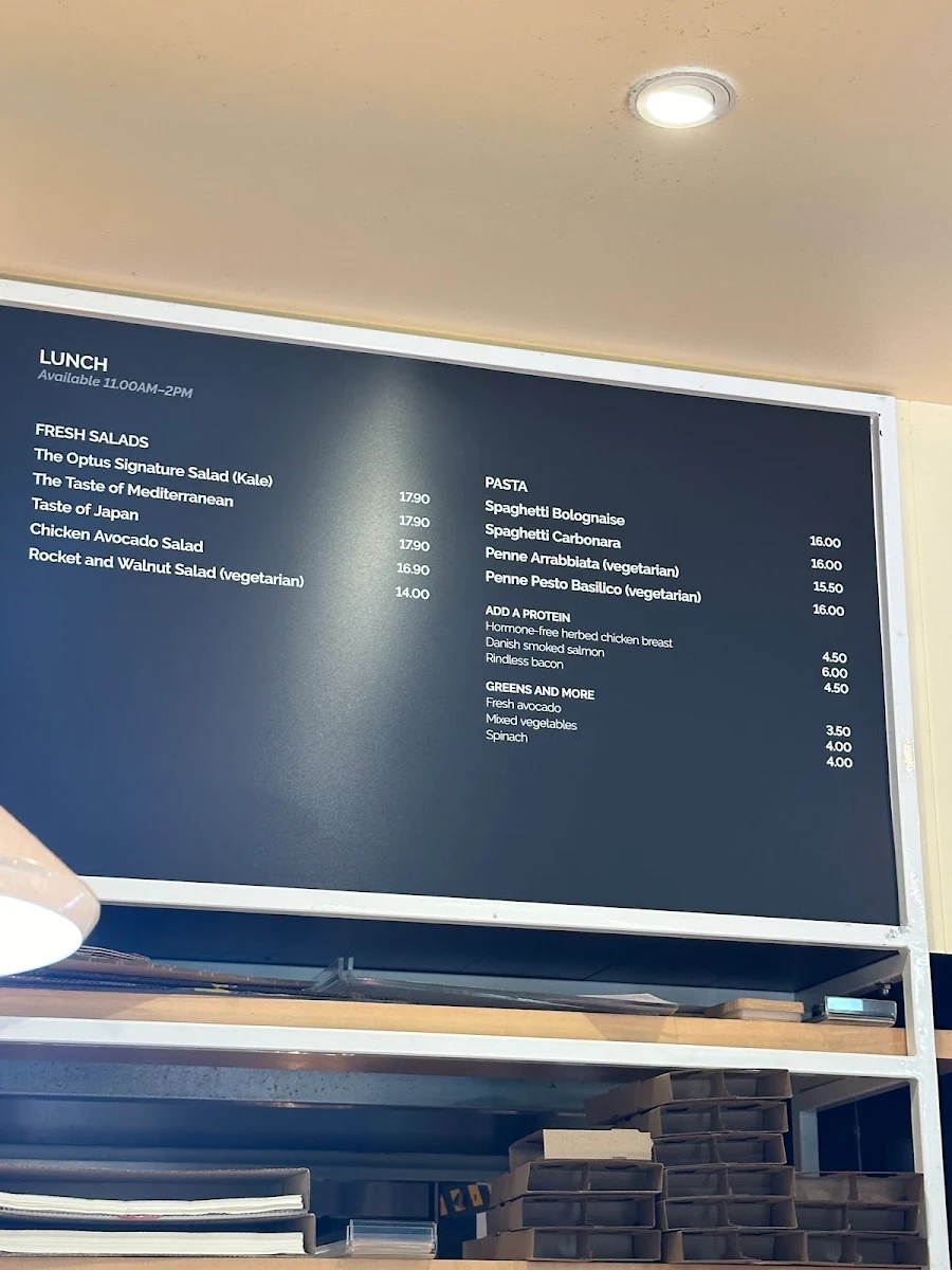 Menu, Bluestone Espresso Bar Macquarie