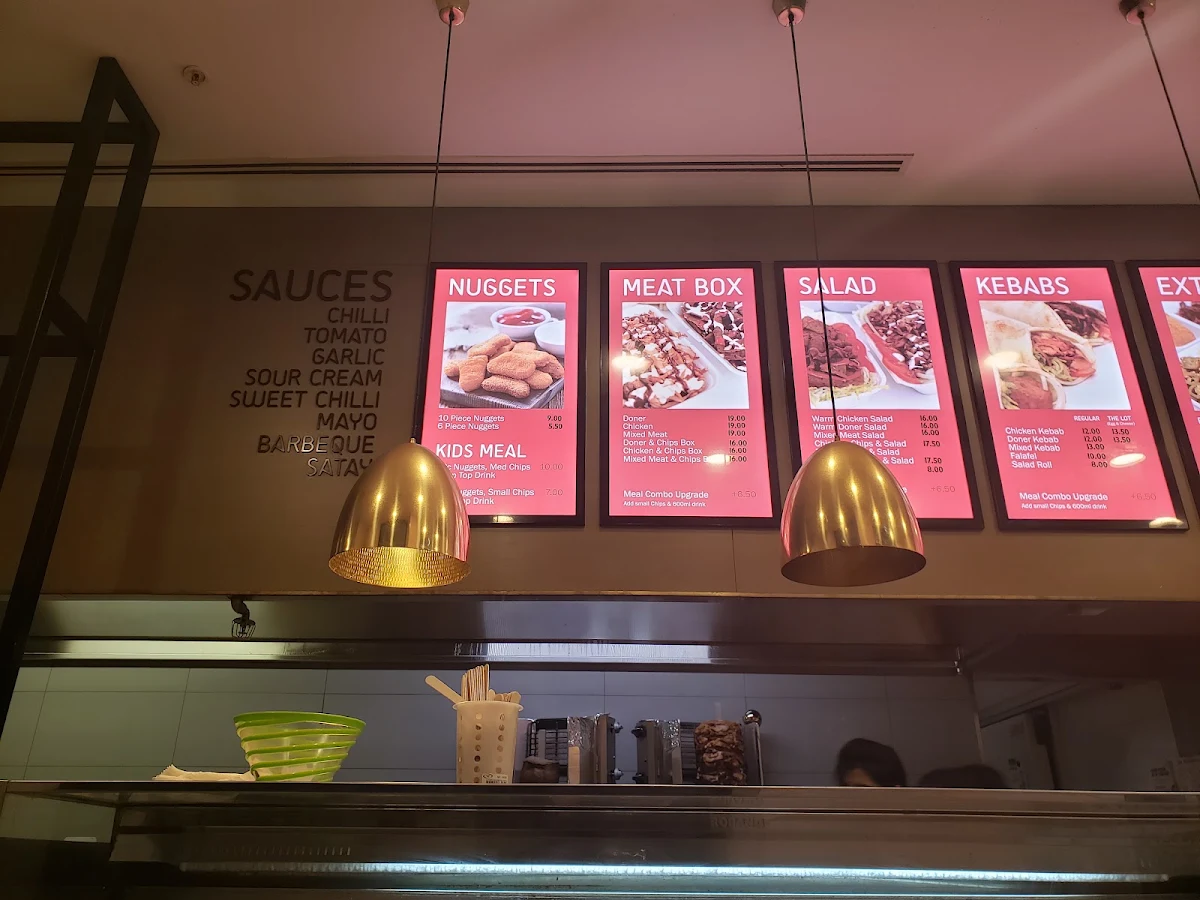 Menu, Ikram Kebabs