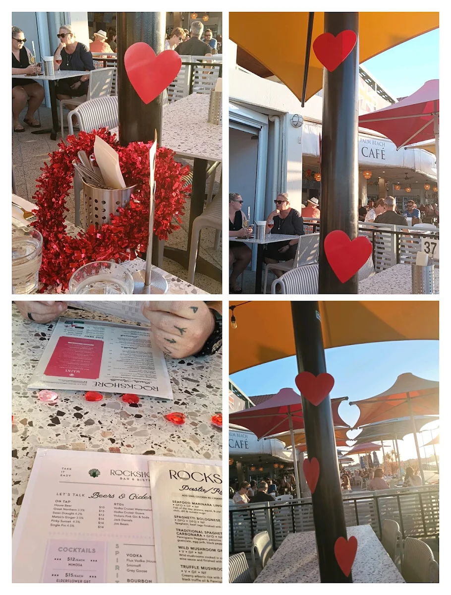 Menu, Rockshore Bar & Bistro - Rockingham