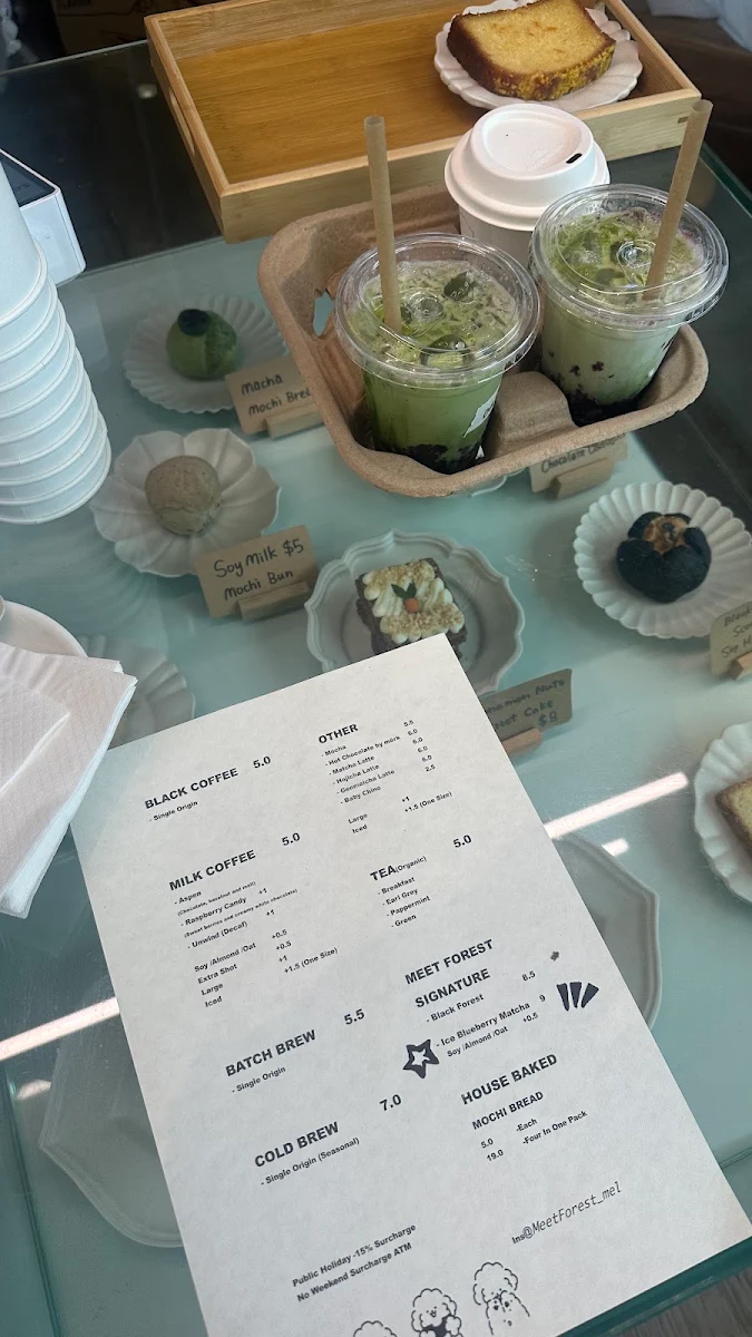 Menu, Meet Forest