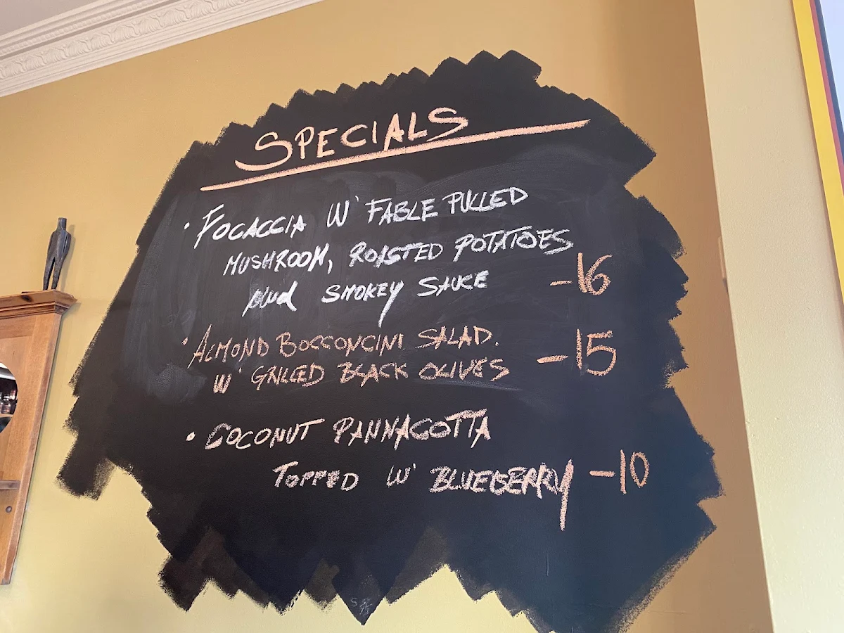 Menu, don Fred