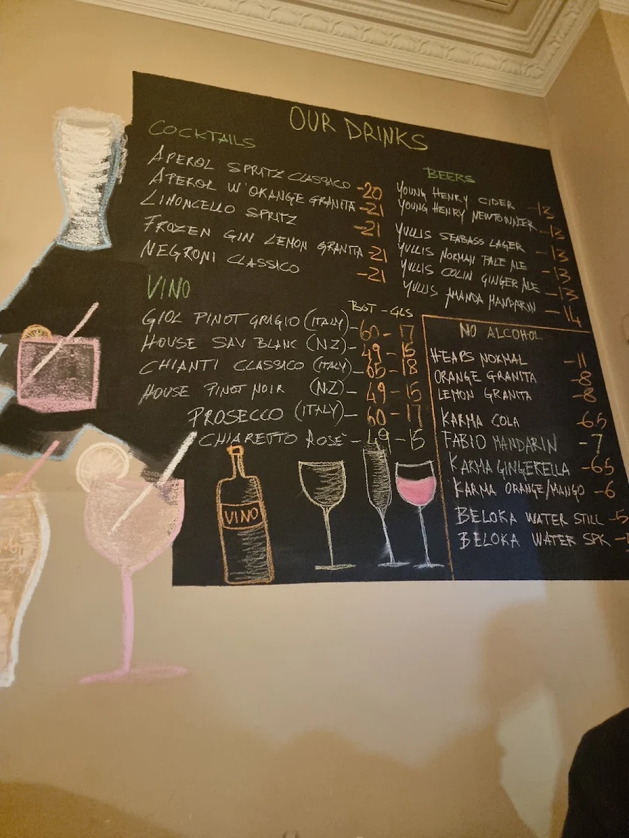 Menu, don Fred