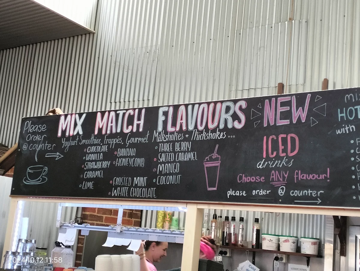 Menu, Mudgee Bakery & Cafe