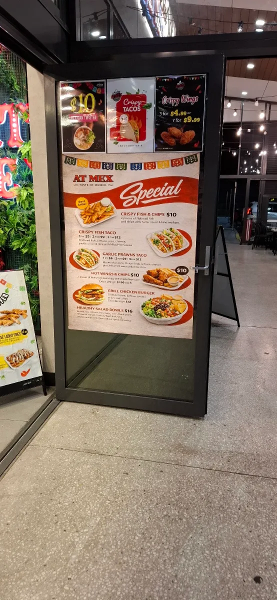 Menu, ATMEX