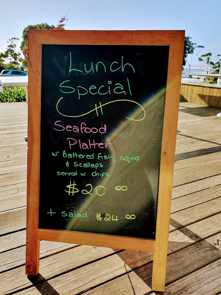Menu, The Bridport Cafe