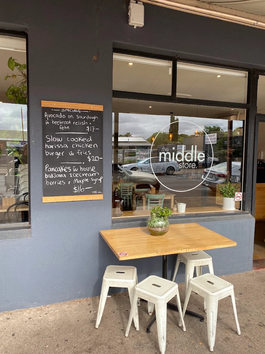 Menu, The Middle Store