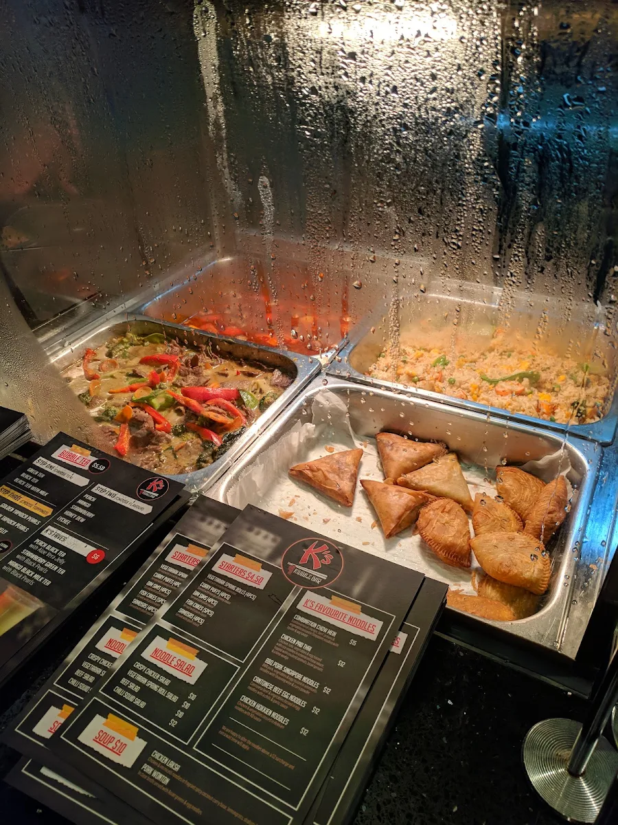 Menu, K's Noodle Bar