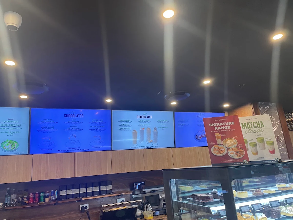 Menu, Oliver Brown