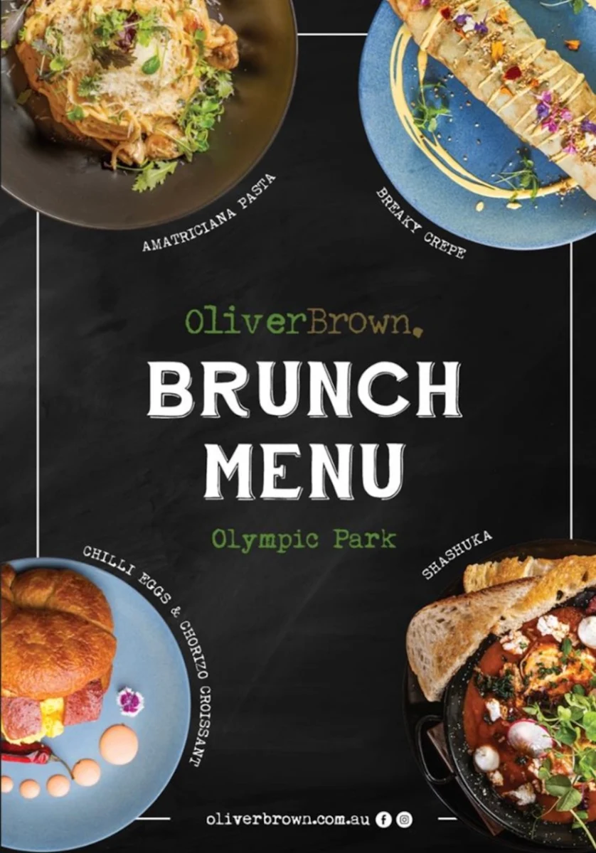 Menu, Oliver Brown