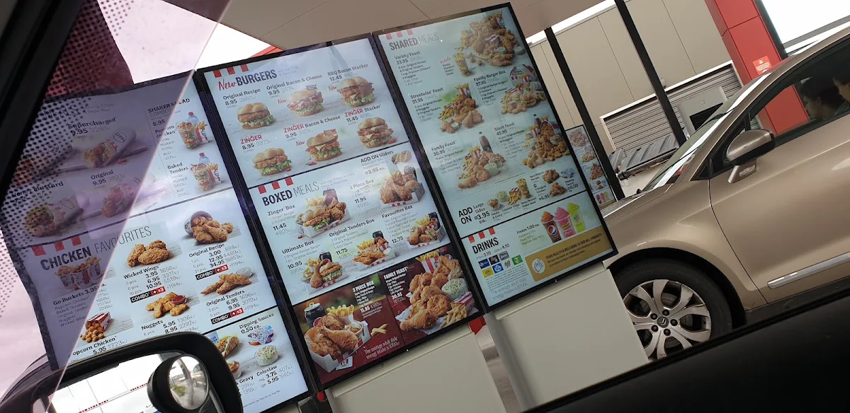 Menu, KFC Craigieburn