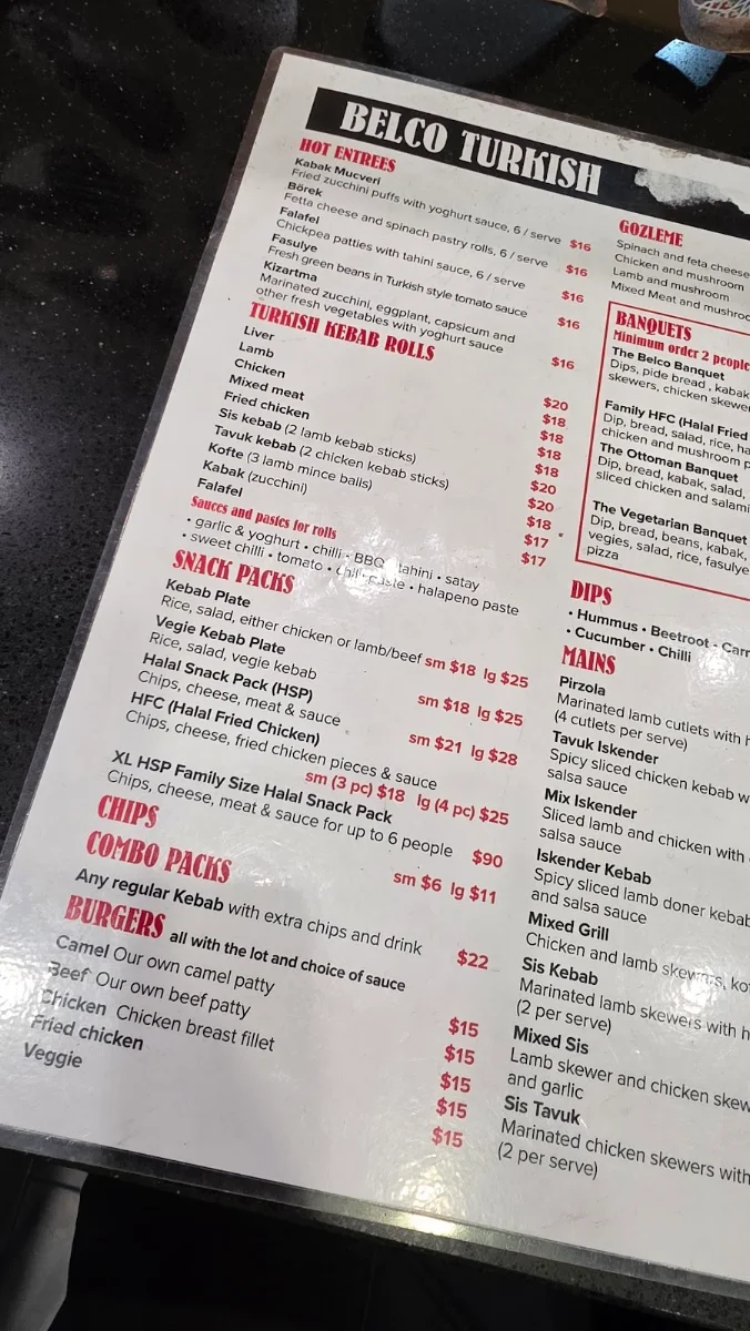 Menu photo 1