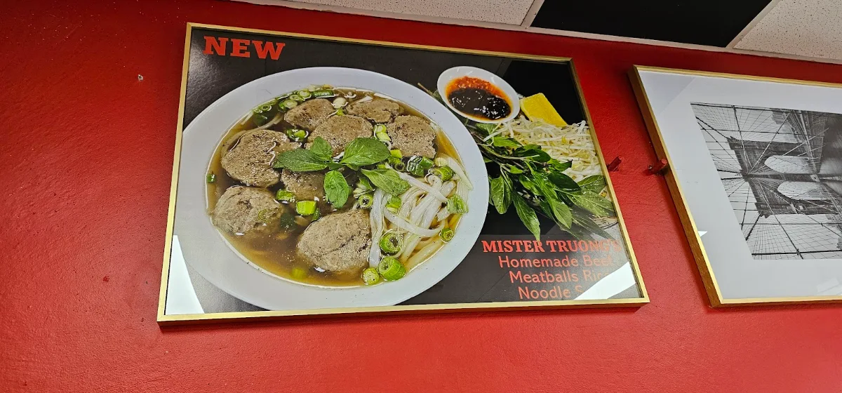 Menu, Mister Truong's
