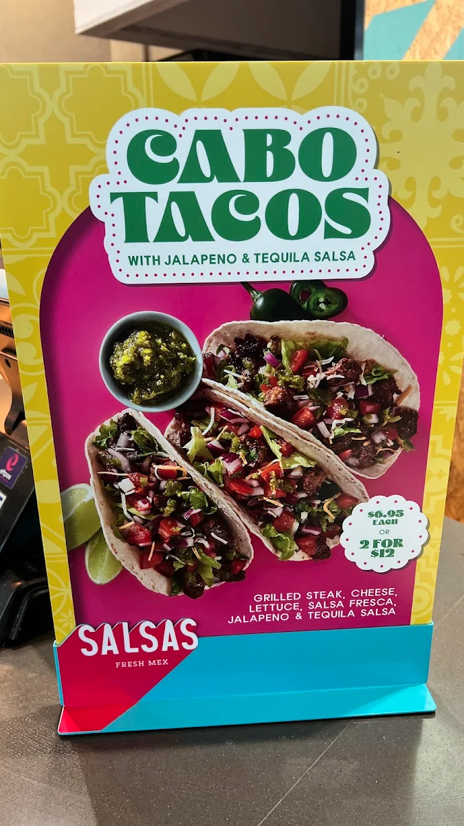 Menu, Salsas