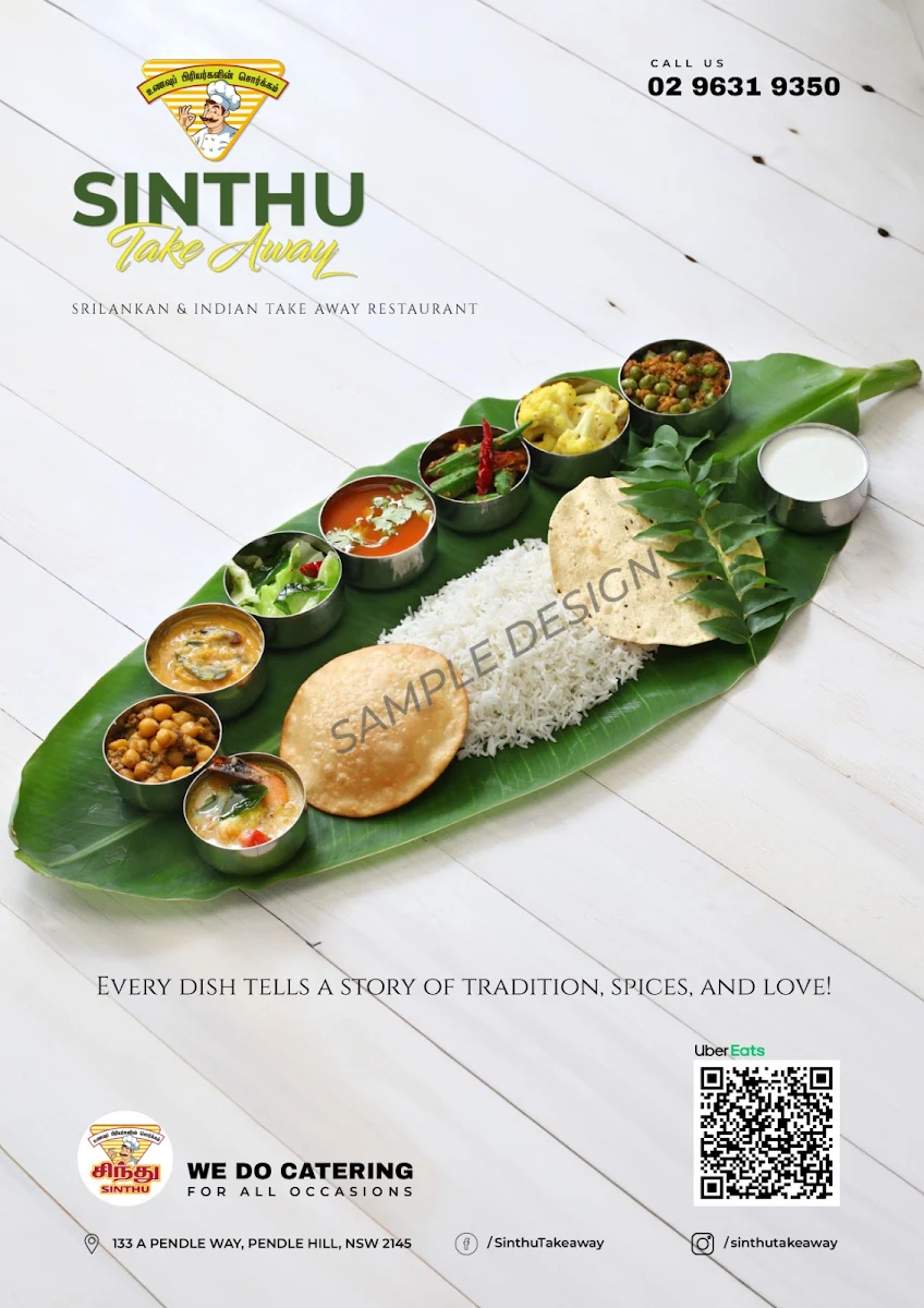 Menu, Sinthu Takeaway