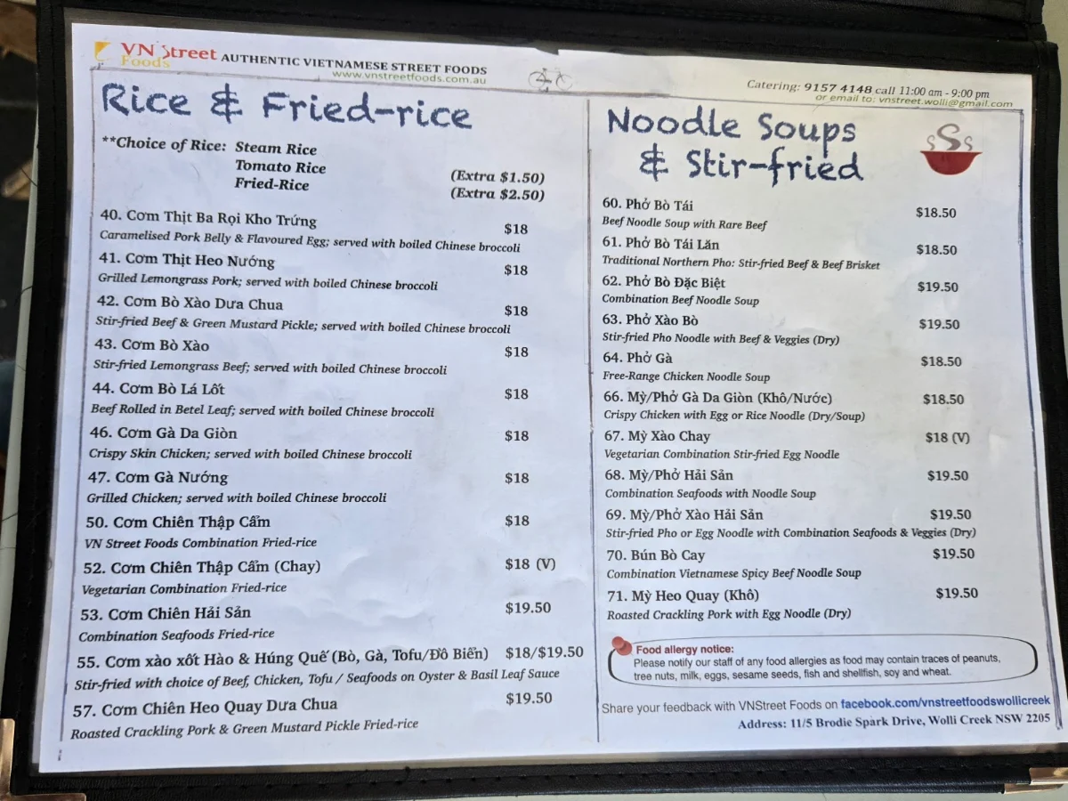 Menu photo 1