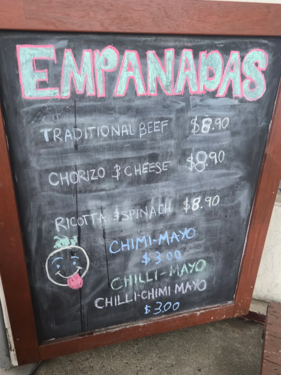 Menu, My Yerba Mate World
