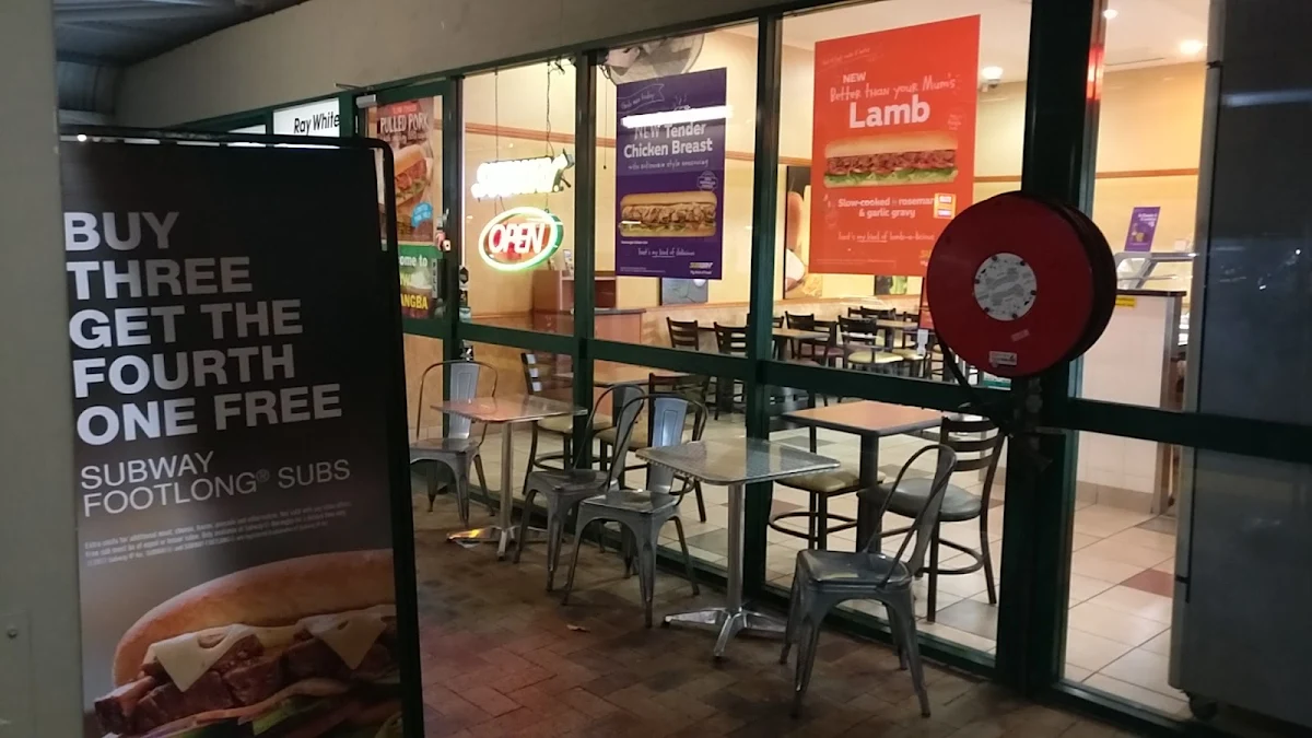 Menu, Subway