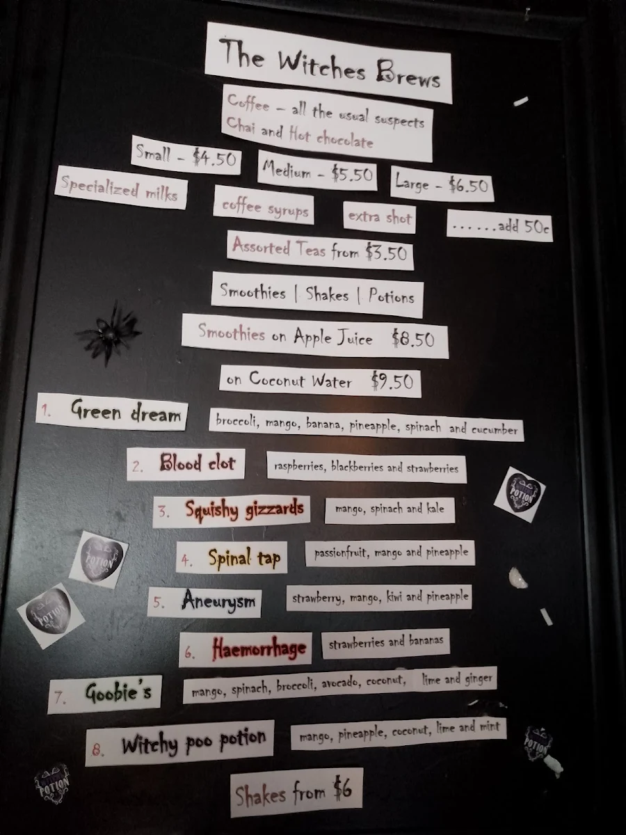 Menu, Ecclectica