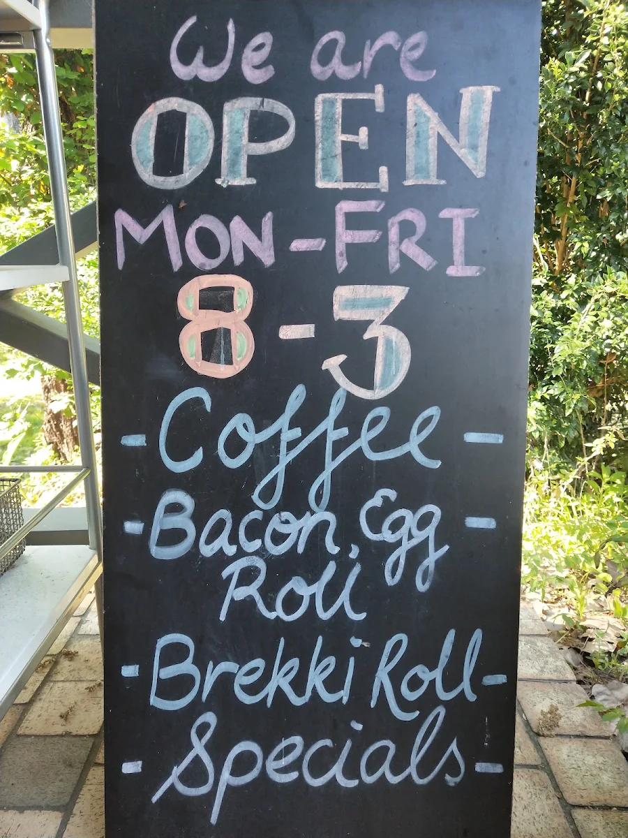 Menu, Neville Coffee Cart at Narara Ecovillage