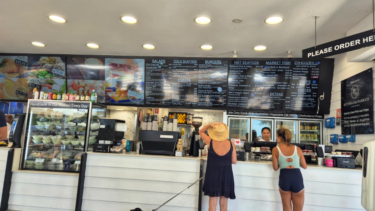 Vibe, Bottom of the Harbour Seafoods