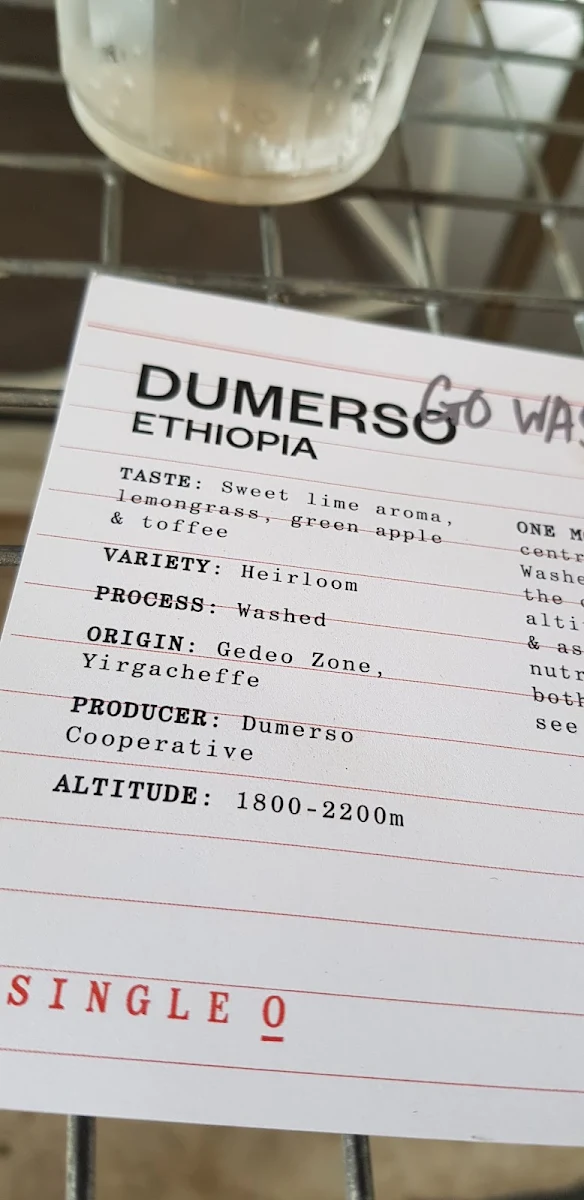 Menu, Told You So