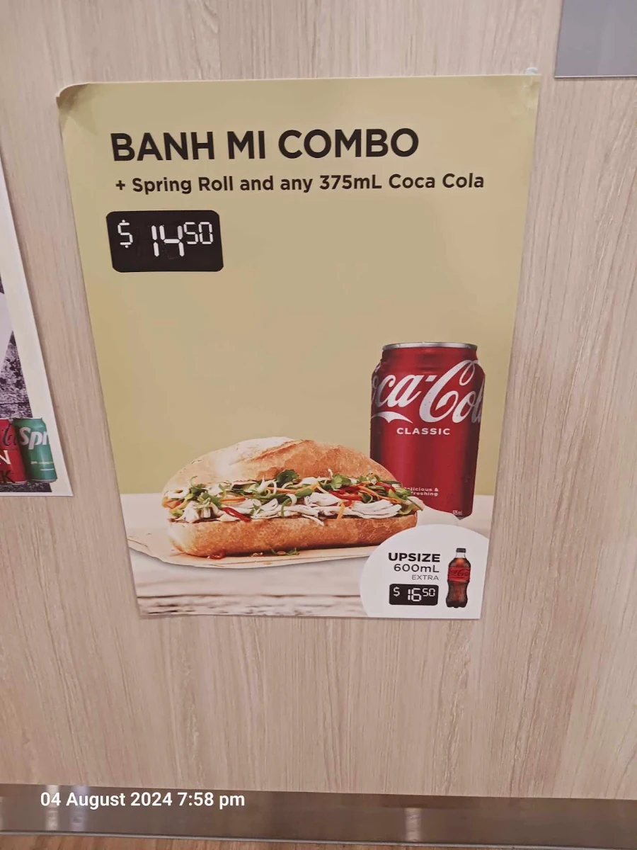 Menu, Buun's Kitchen