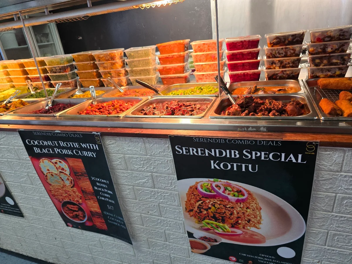 Menu, SERENDIB