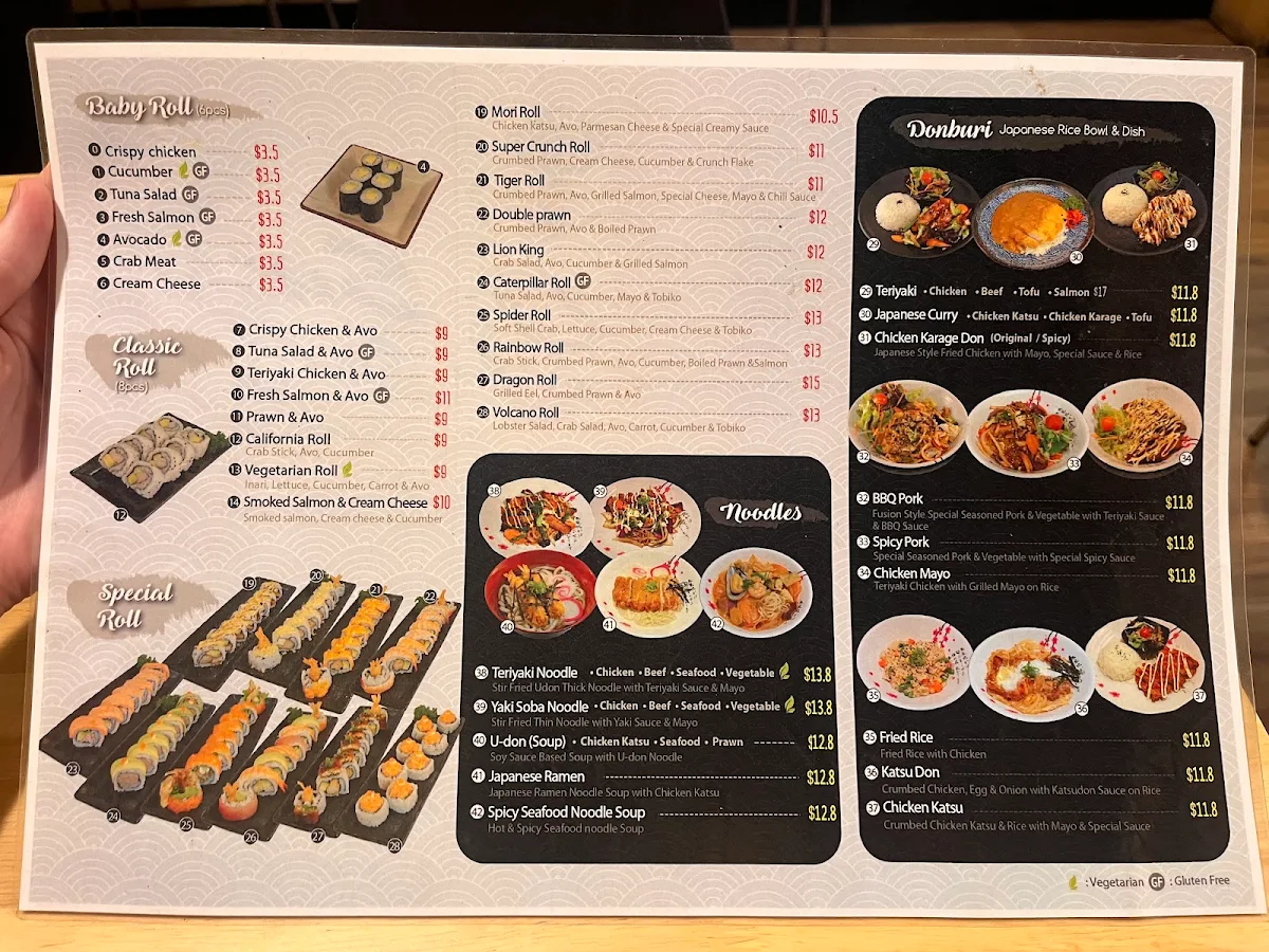 Menu photo 1
