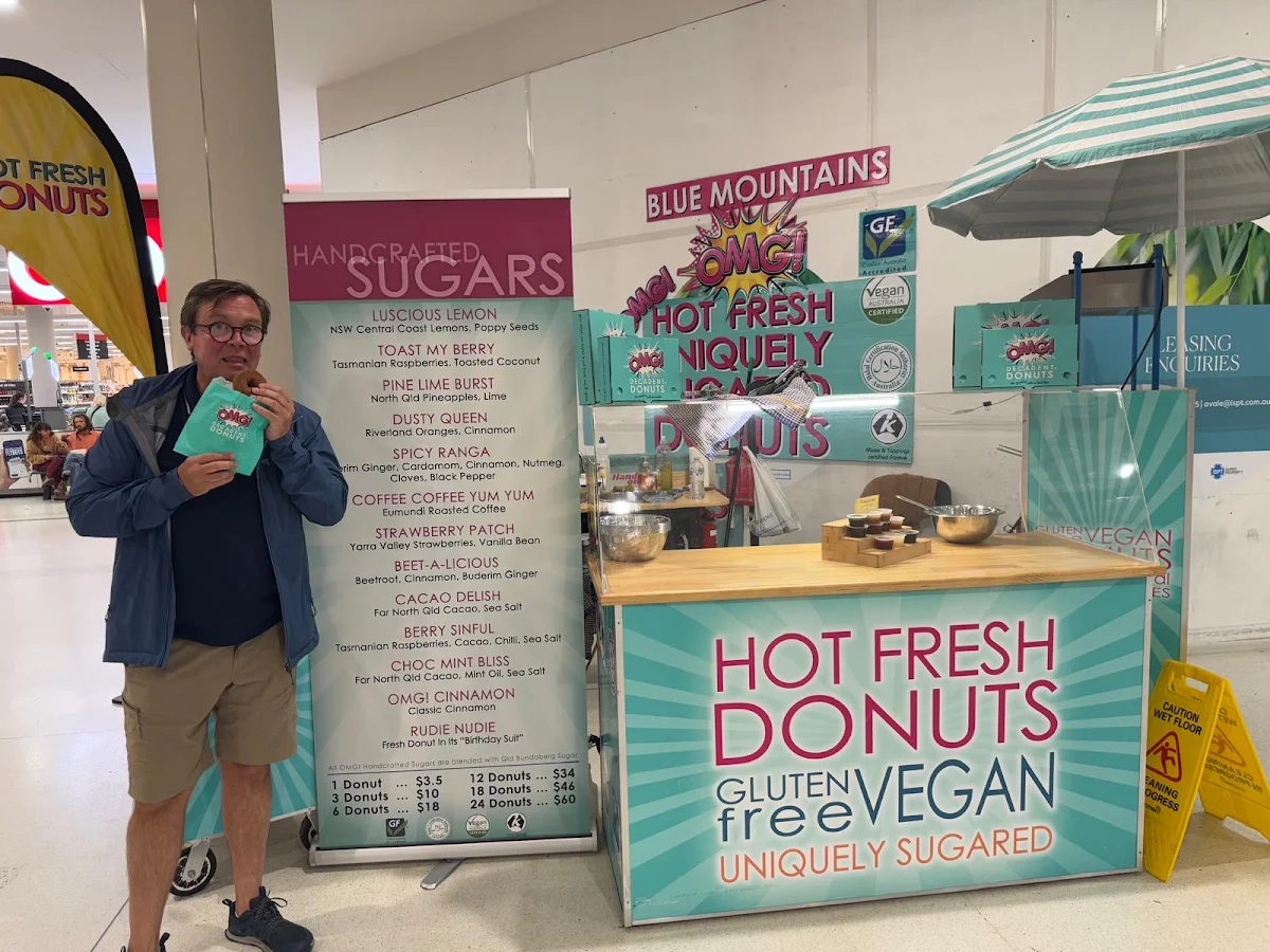 Menu, OMG Decadent Donuts Blue Mountains