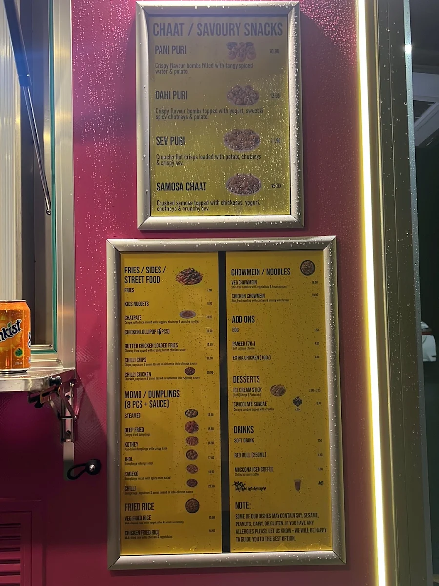 Menu, Emoji Momoz