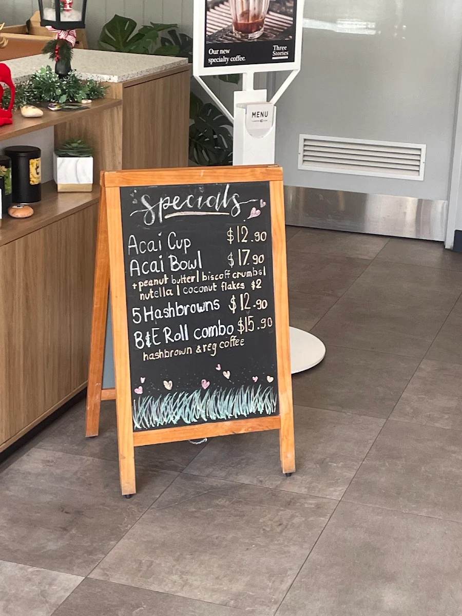 Menu, The Coffee Club Cranebrook Drive Thru