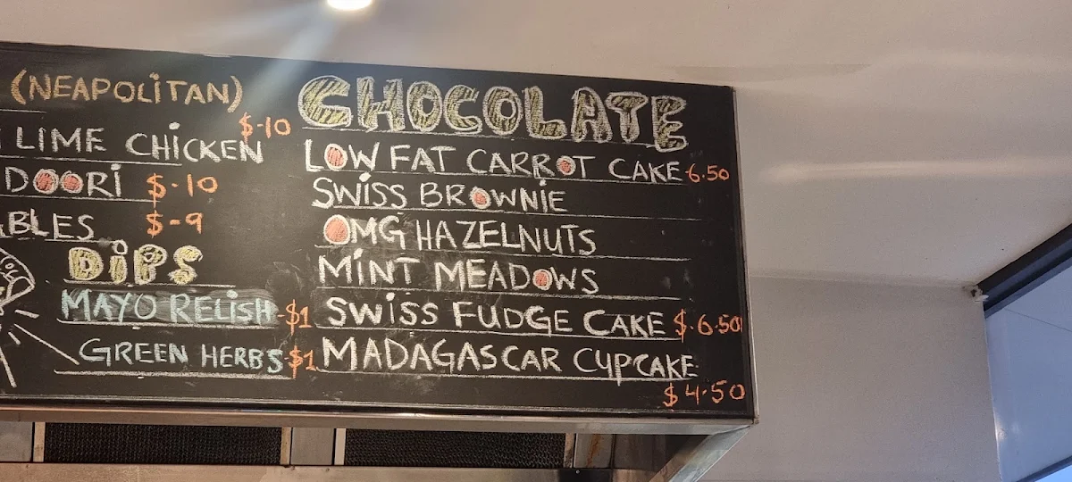 Menu, Burning Crust