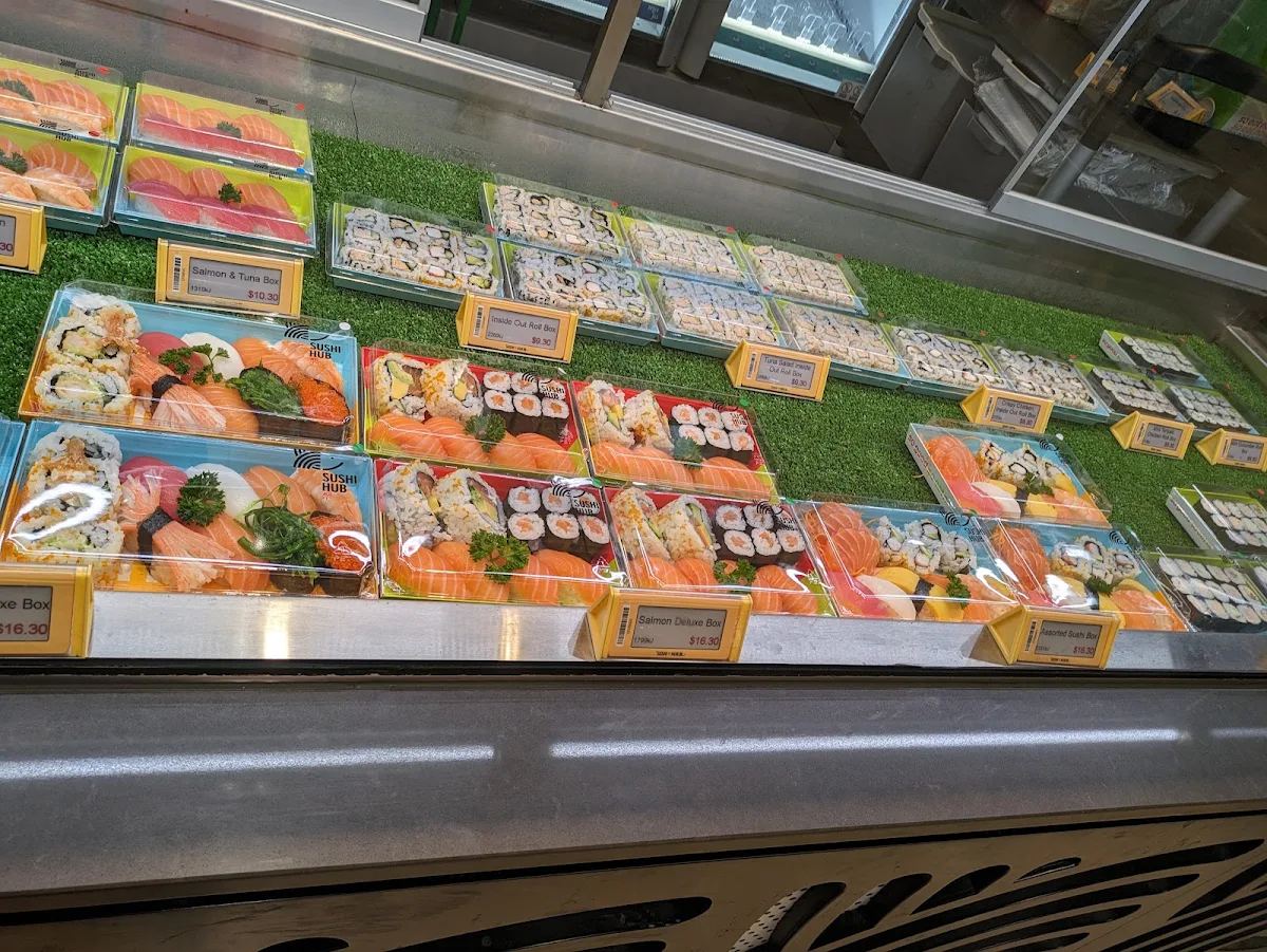 Menu, Sushi Hub Cranbourne