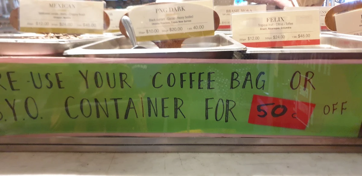 Menu, McIver's Coffee & Tea