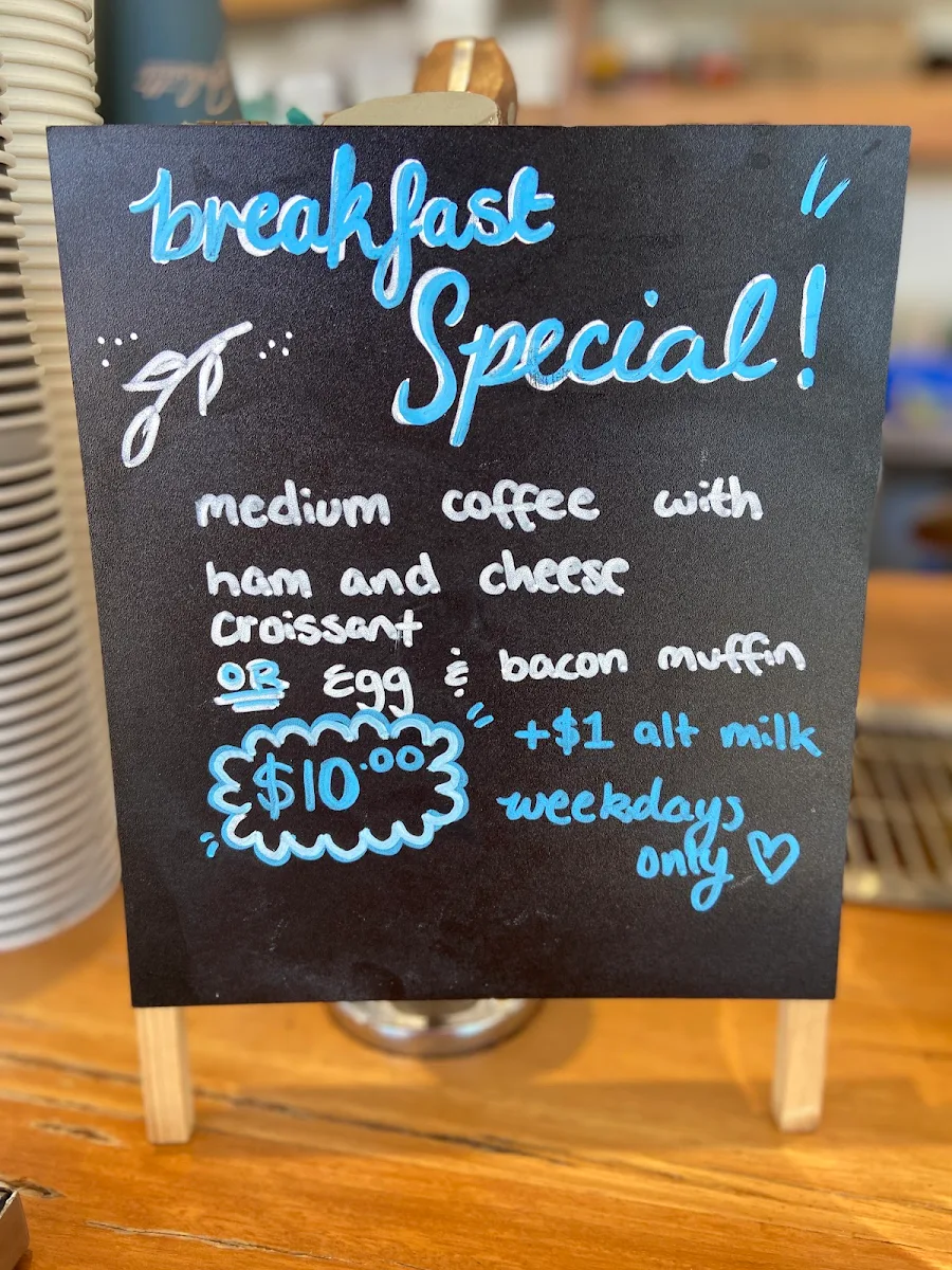 Menu, Juliette Coffee & Bread Ringwood East