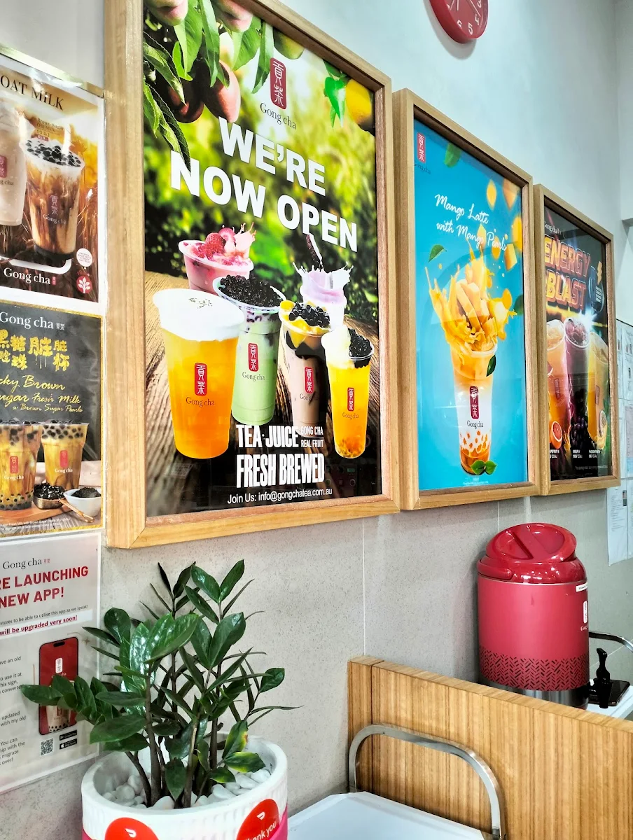 Menu, Gong Cha Lakemba