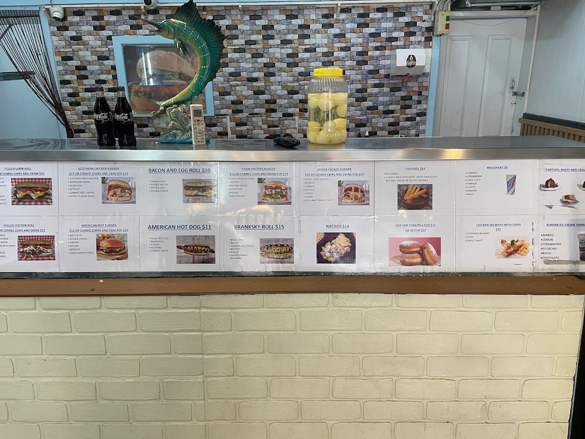 Menu, Flakes on Sydney Road Brunswick