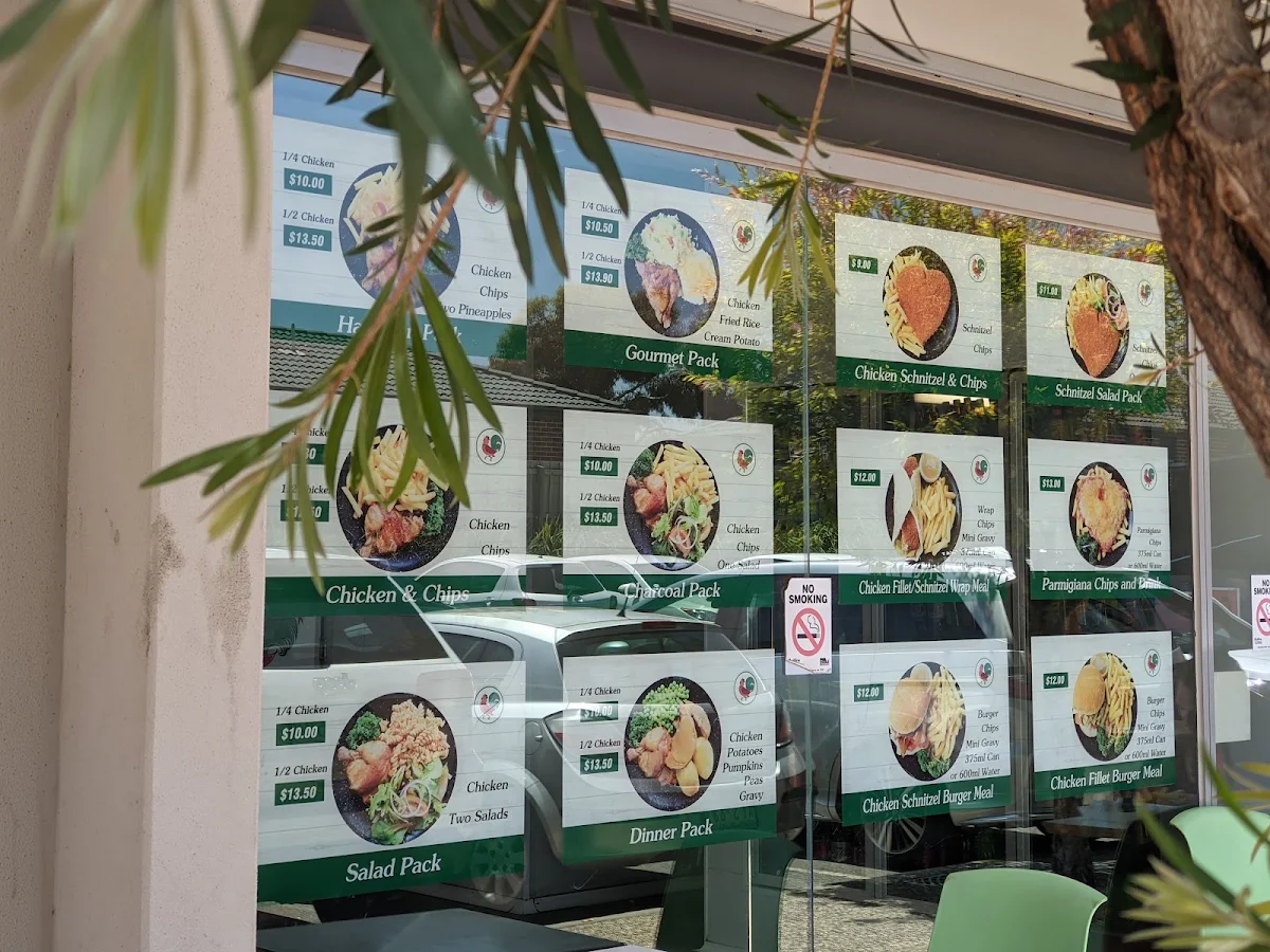 Menu, Flaming Healthy