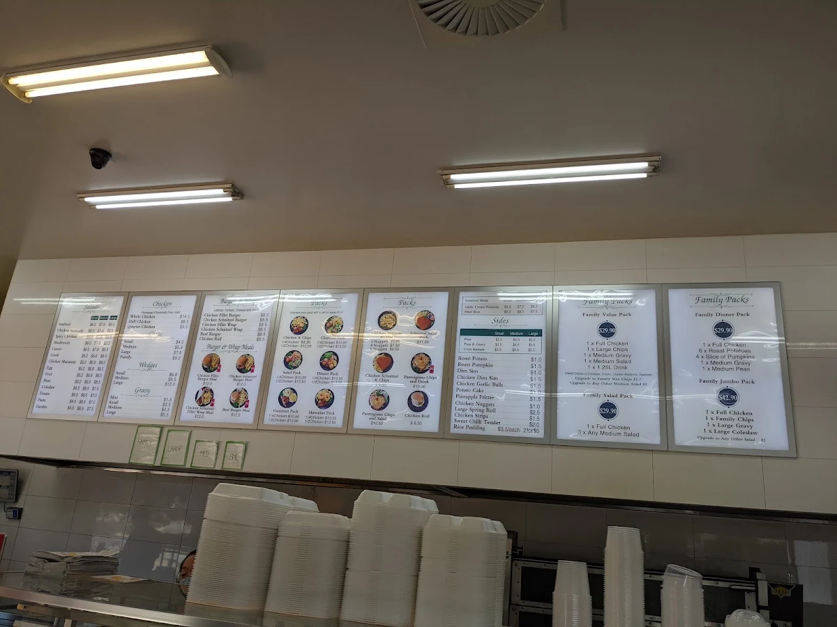Menu, Flaming Healthy