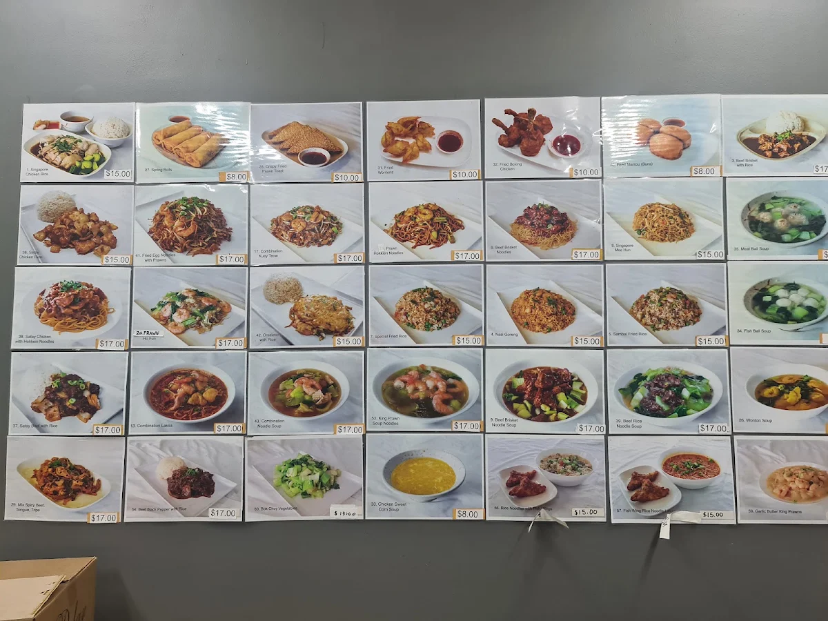 Menu, Kin Kitchen