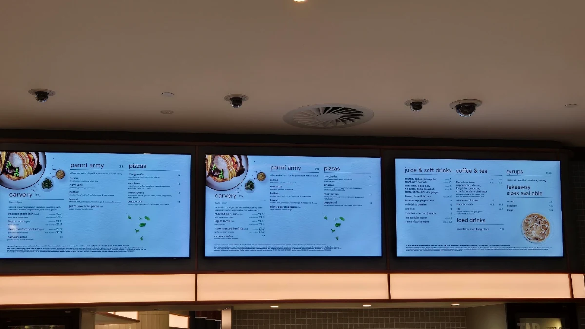 Menu, Food Quarter