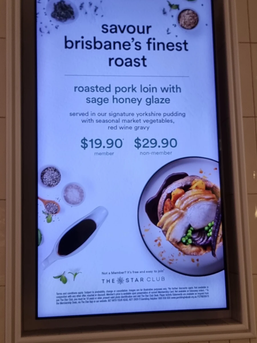 Menu, Food Quarter