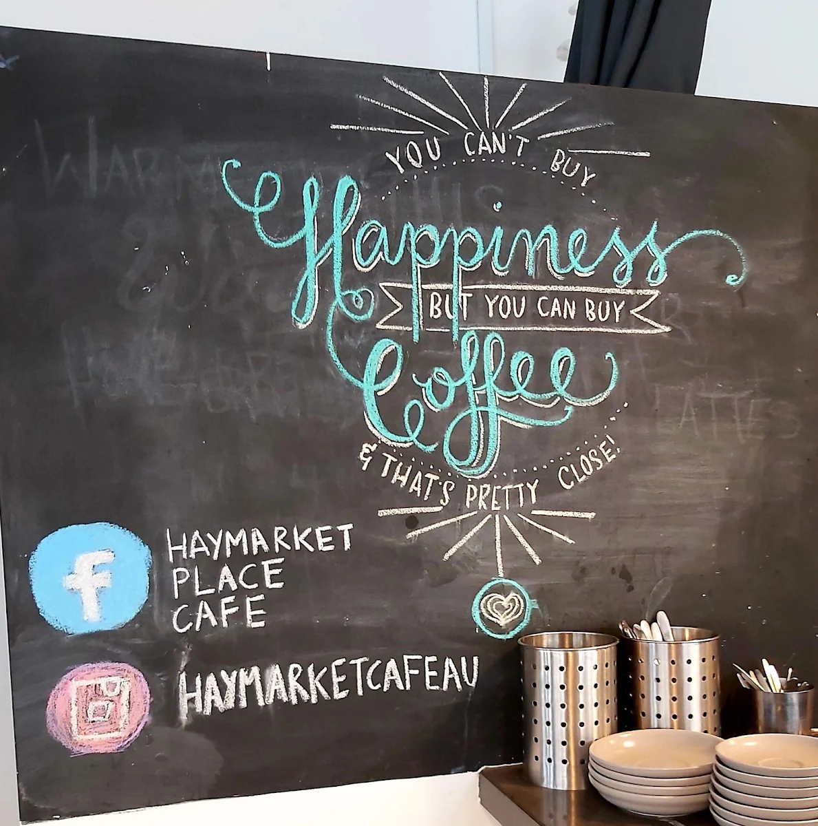 Menu, Haymarket Place Cafe