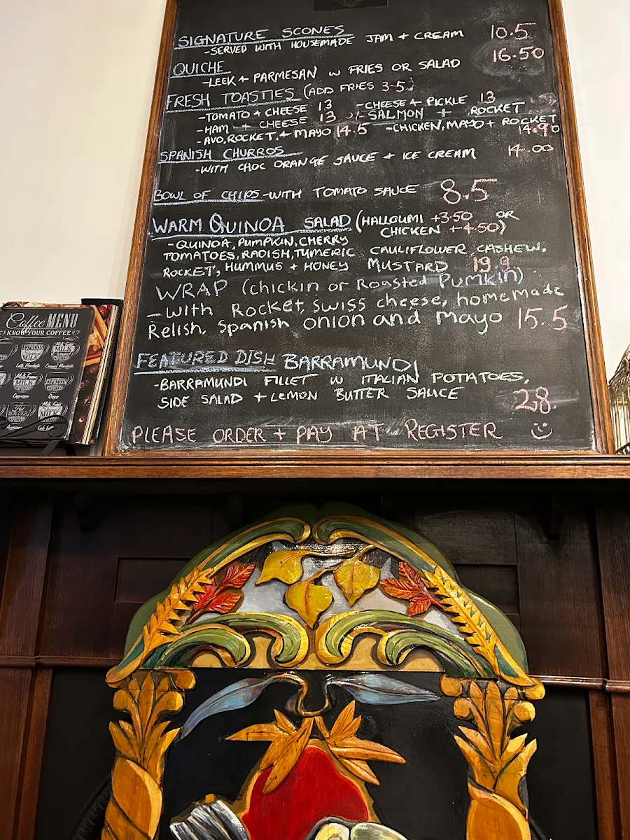 Menu, Sweet Decadence