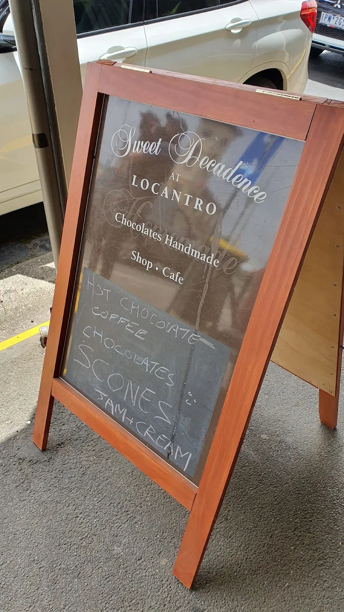 Menu, Sweet Decadence