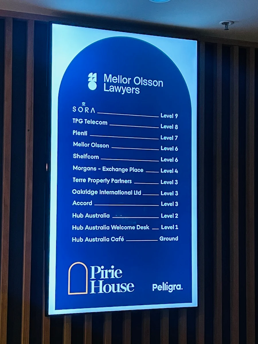 Menu, SORA