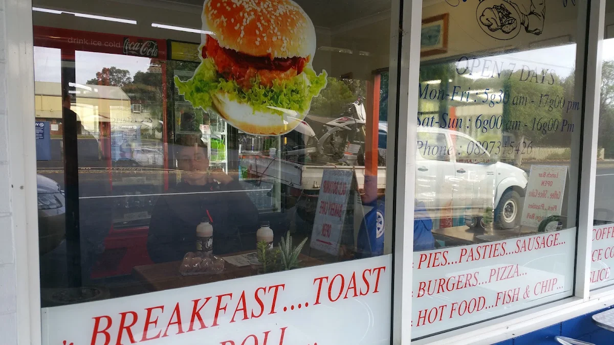 Menu, The Old Boyanup Bakery Cafe